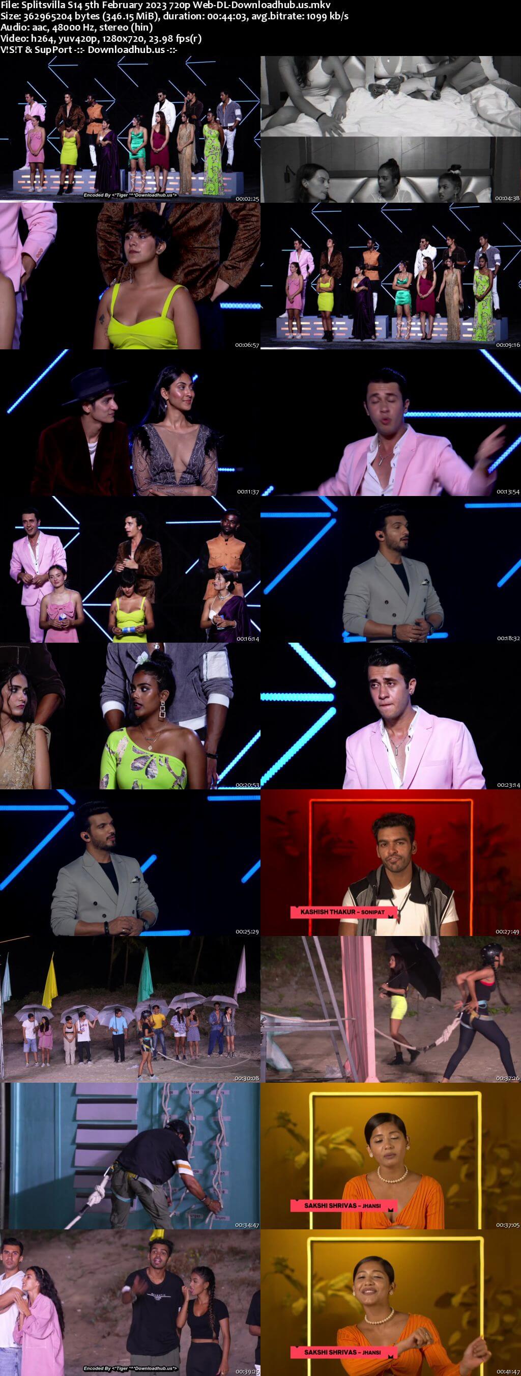 Splitsvilla S14 05 February 2023 Episode 26 Web-DL 720p 480p