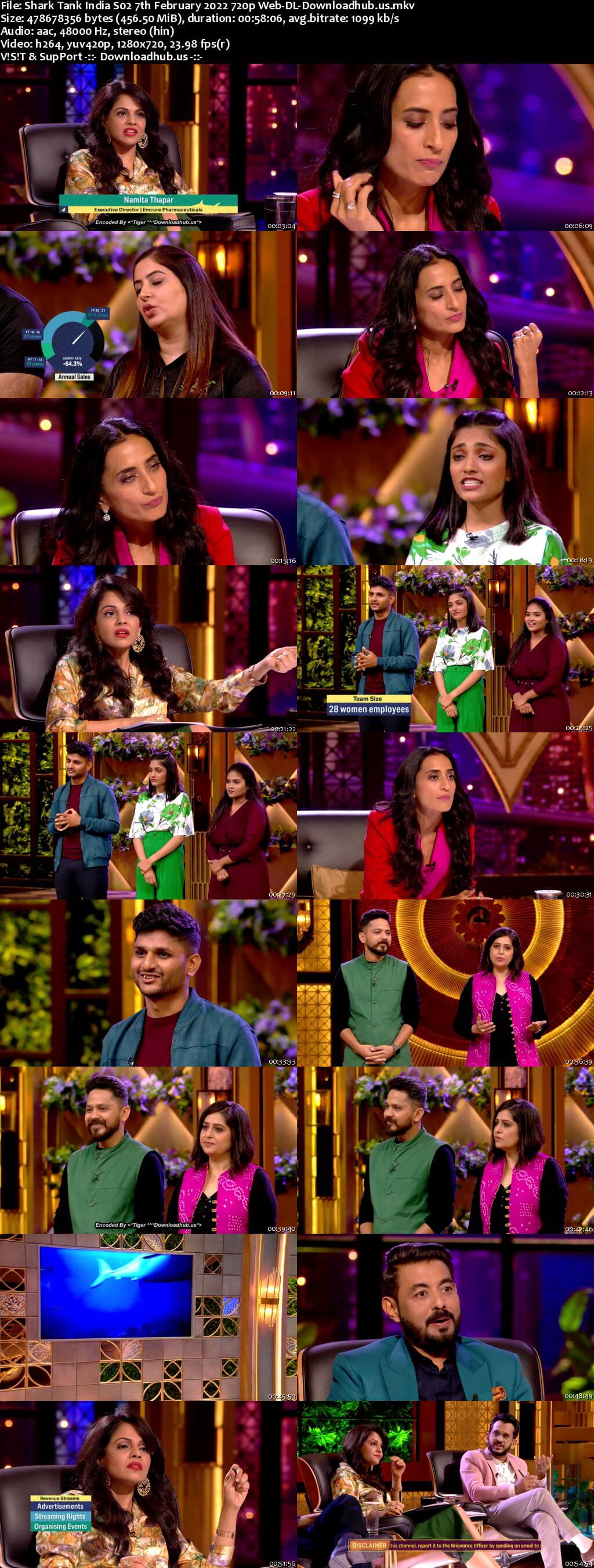 Shark Tank India S02 07 February 2022 Episode 27 Web-DL 720p 480p