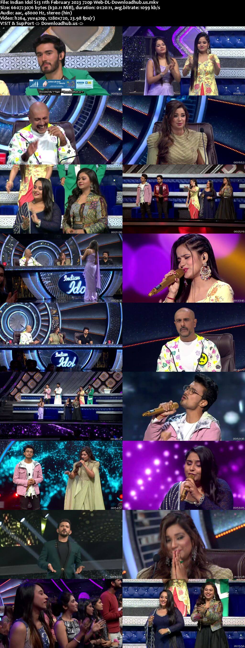 Indian Idol S13 11 February 2023 Episode 45 Web-DL 720p 480p