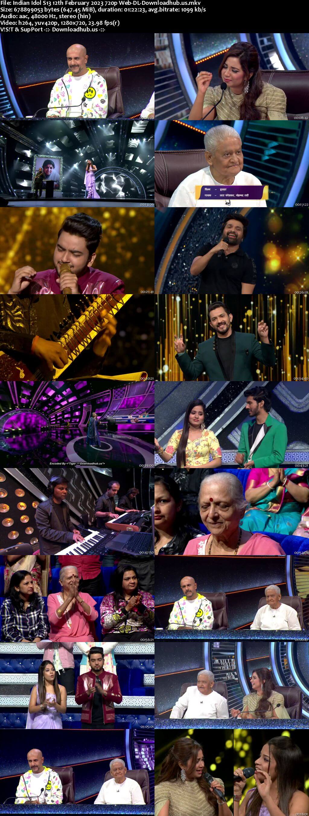 Indian Idol S13 12 February 2023 Episode 46 Web-DL 720p 480p