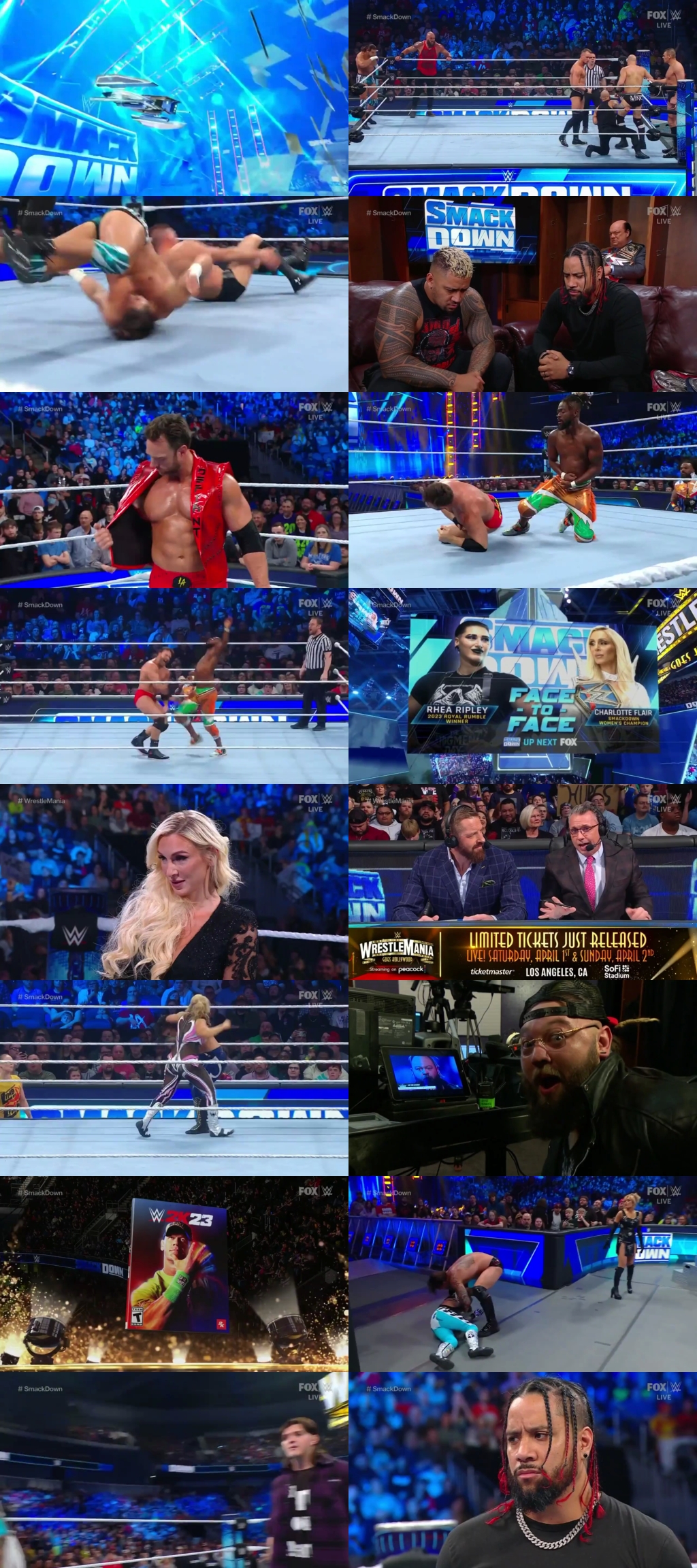 WWE Friday Night Smackdown 24th February 2023 720p 350MB HDTV 480p