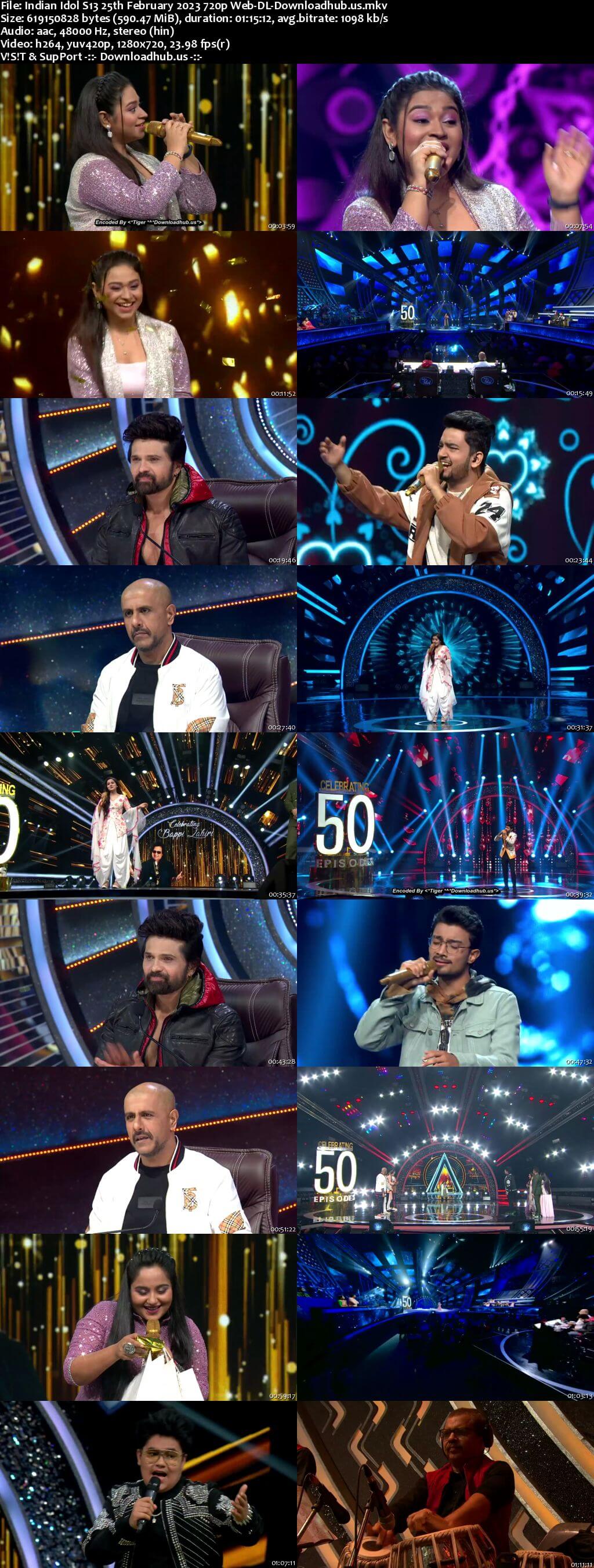 Indian Idol S13 25 February 2023 Episode 49 Web-DL 720p 480p