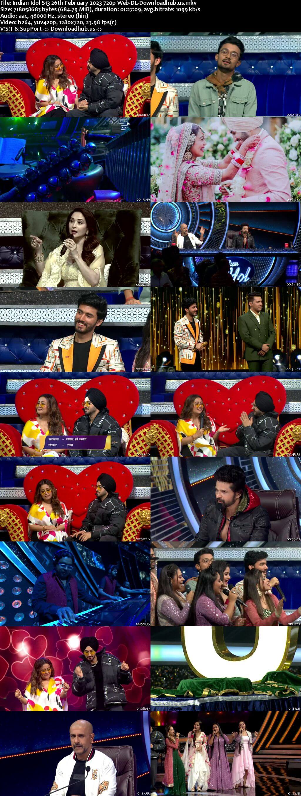 Indian Idol S13 26 February 2023 Episode 50 Web-DL 720p 480p