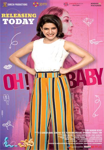 Oh Baby 2019 Hindi Telugu Dual Audio 720p 480p UNCUT HDRip | Full Movie
