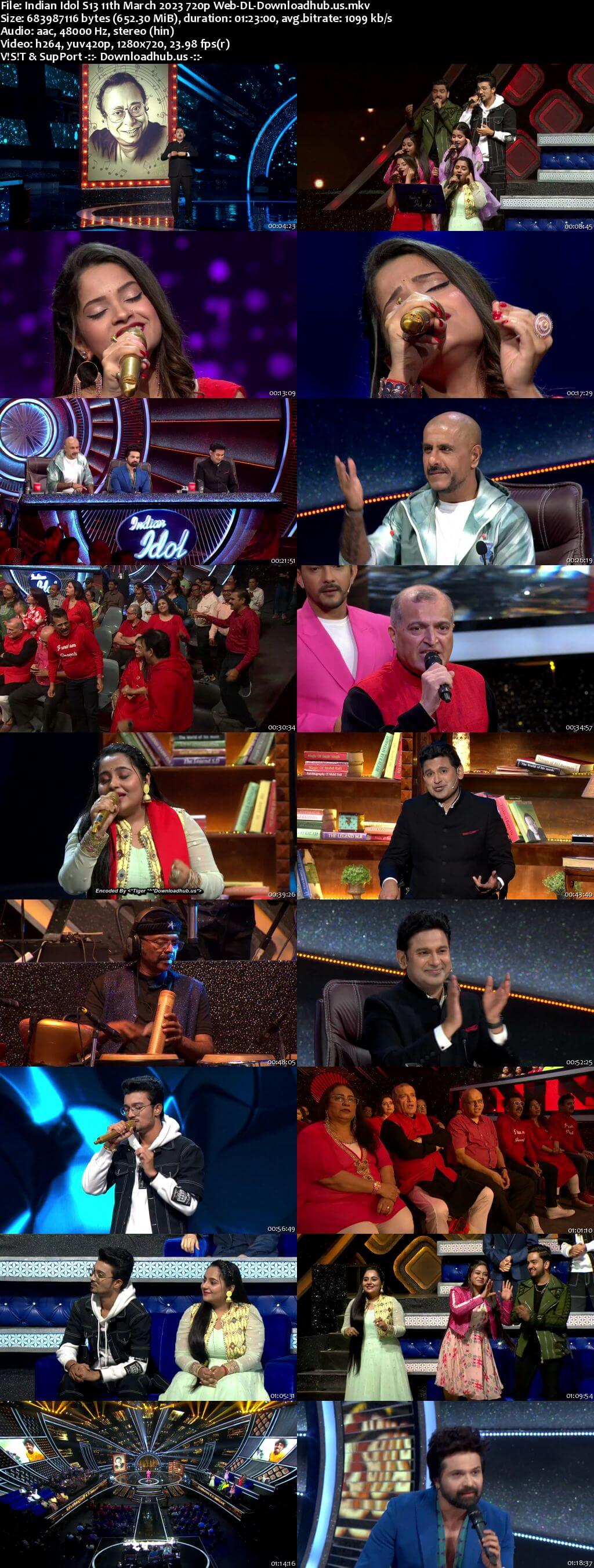 Indian Idol S13 11 March 2023 Episode 53 Web-DL 720p 480p