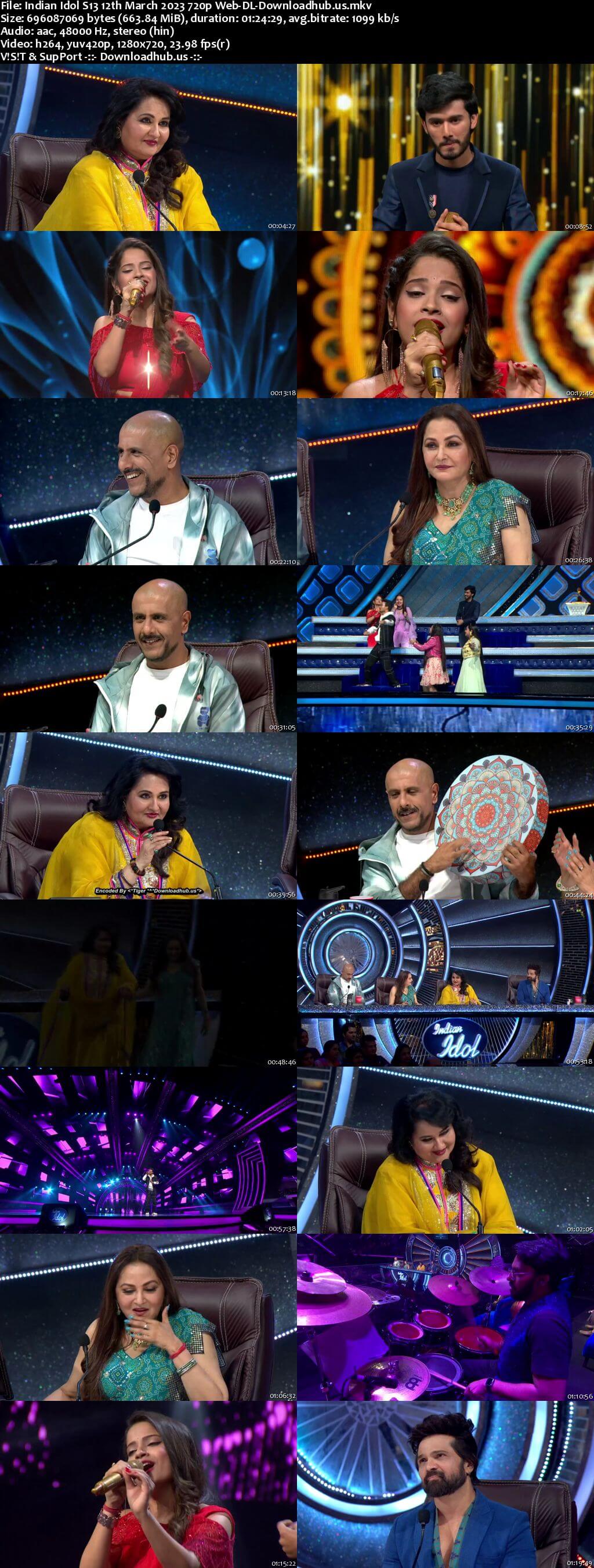 Indian Idol S13 12 March 2023 Episode 54 Web-DL 720p 480p