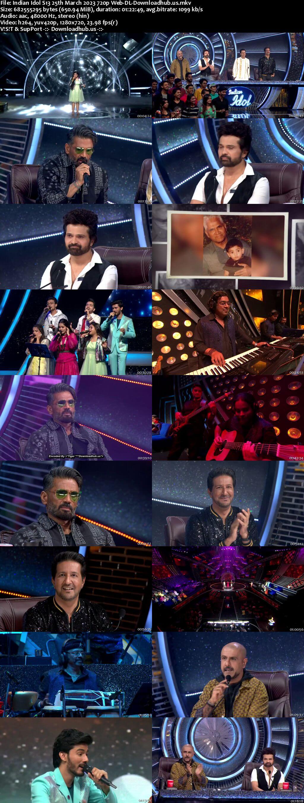 Indian Idol S13 25 March 2023 Episode 57 Web-DL 720p 480p