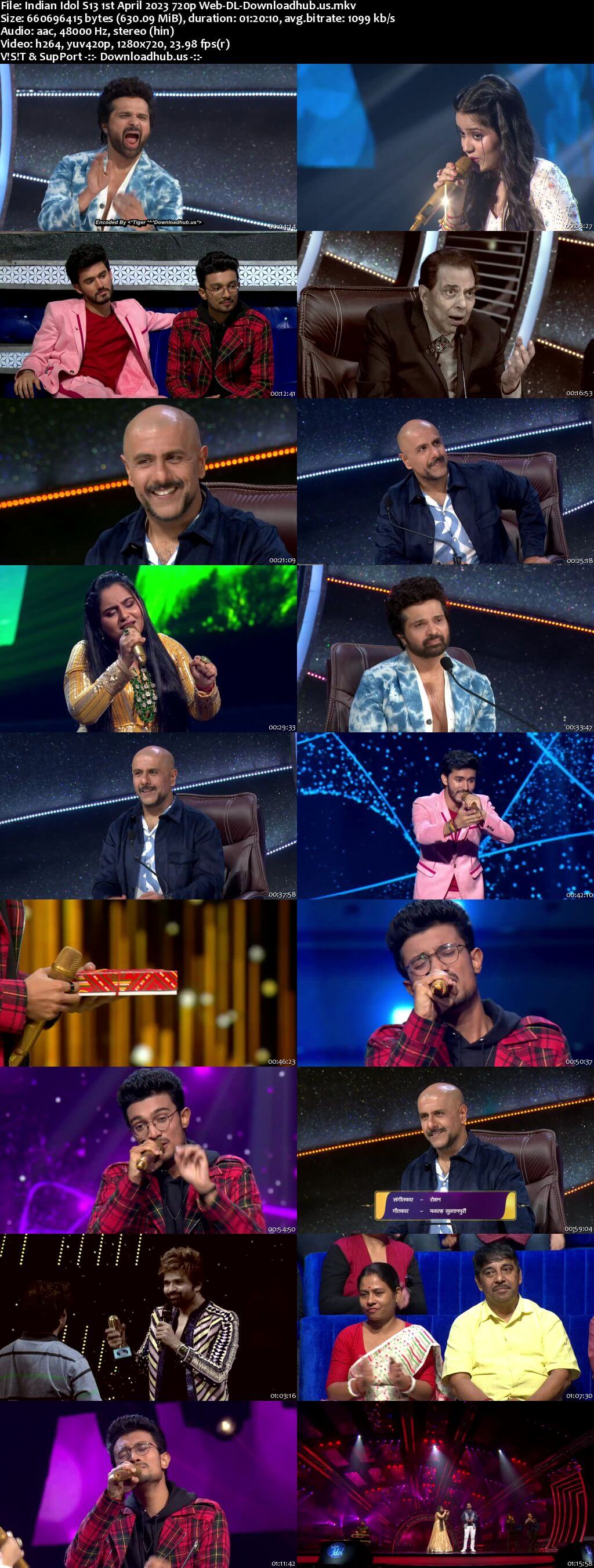 Indian Idol S13 01 April 2023 Episode 59 Web-DL 720p 480p