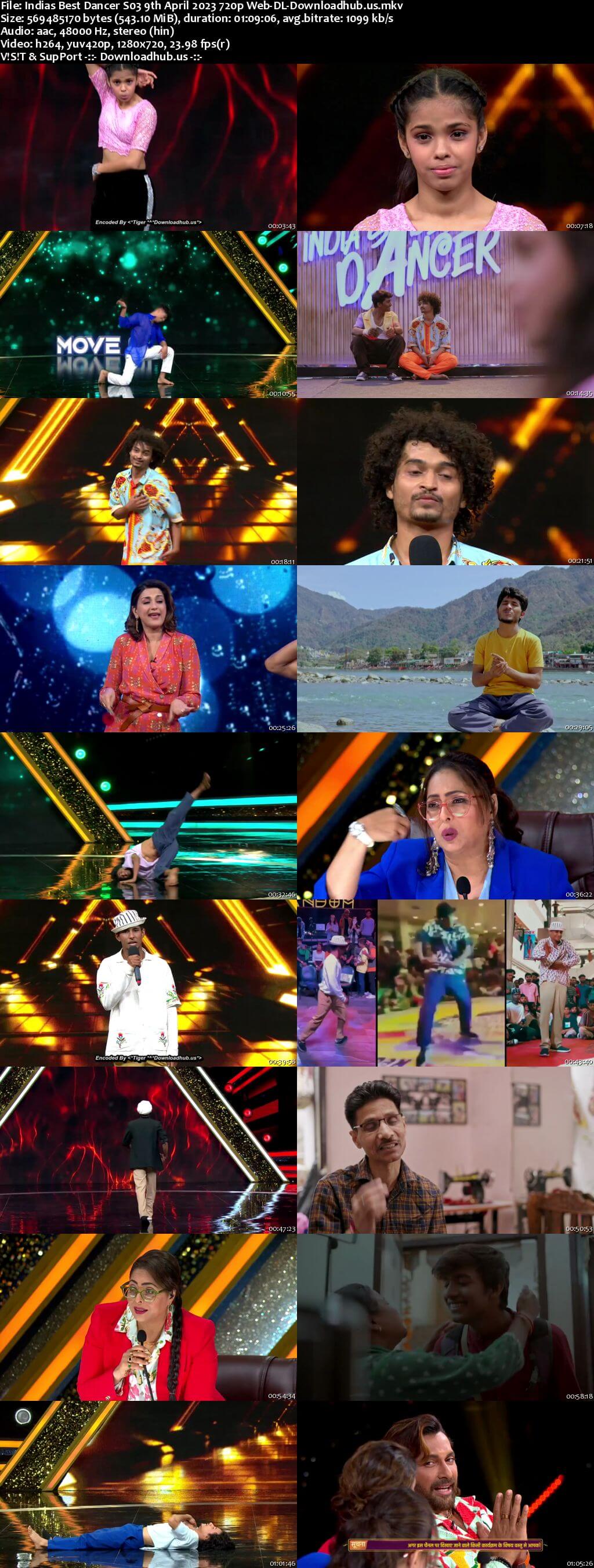 Indias Best Dancer S03 09 April 2023 Episode 2 Web-DL 720p 480p