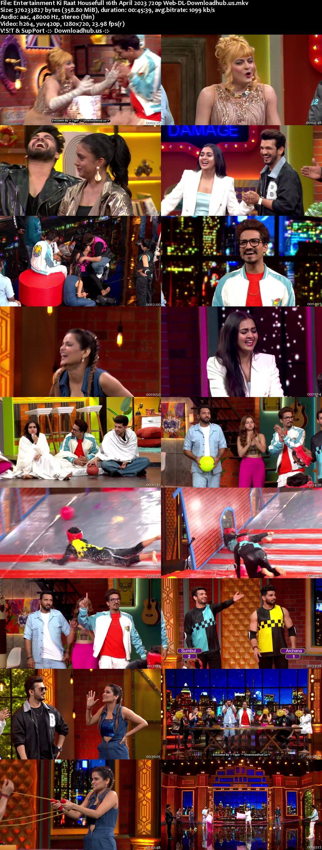 Entertainment Ki Raat Housefull 16 April 2023 Episode 2 Web-DL 720p 480p