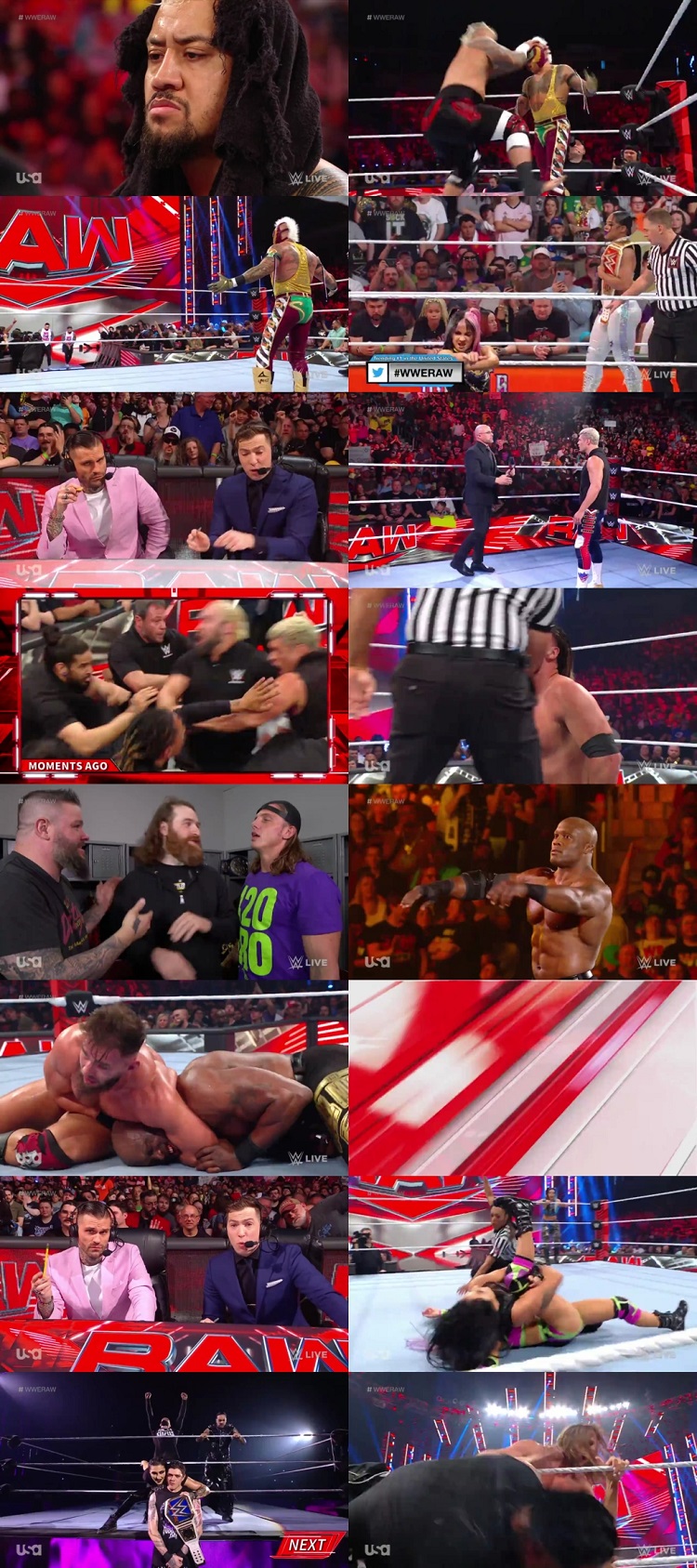 WWE Monday Night Raw 24th April 2023 720p 500MB WEBRip 480p