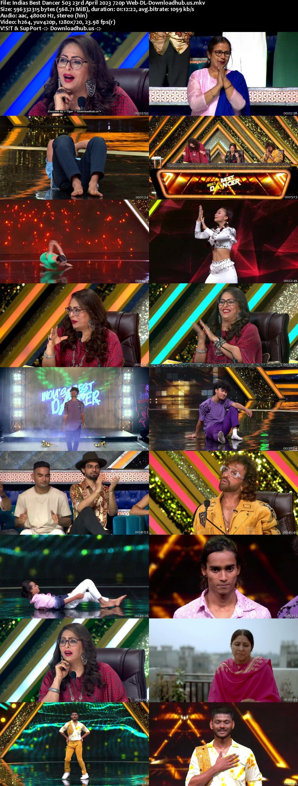 Indias Best Dancer S03 23 April 2023 Episode 6 Web-DL 720p 480p