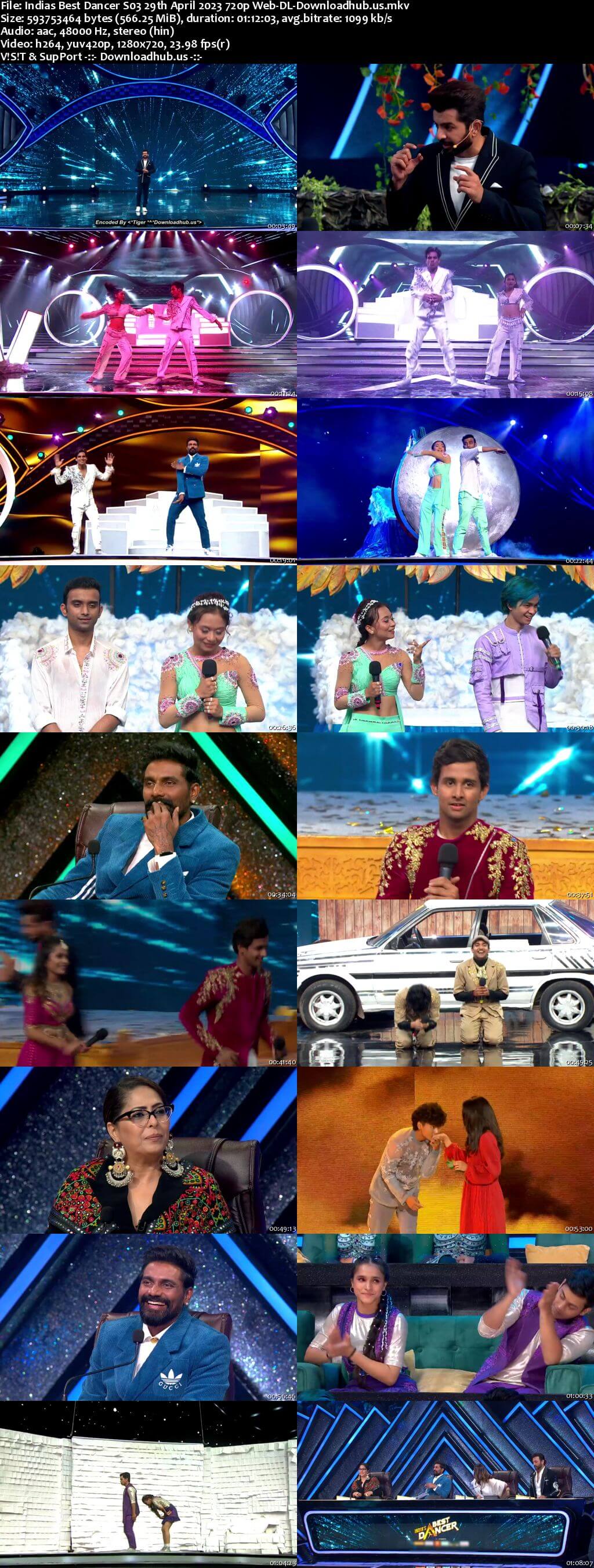 Indias Best Dancer S03 29 April 2023 Episode 7 Web-DL 720p 480p