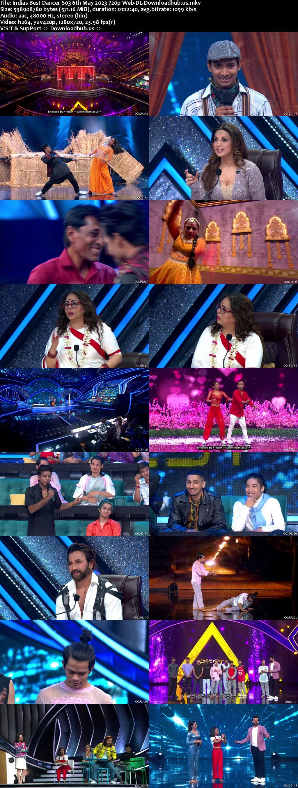 Indias Best Dancer S03 06 May 2023 Episode 9 Web-DL 720p 480p