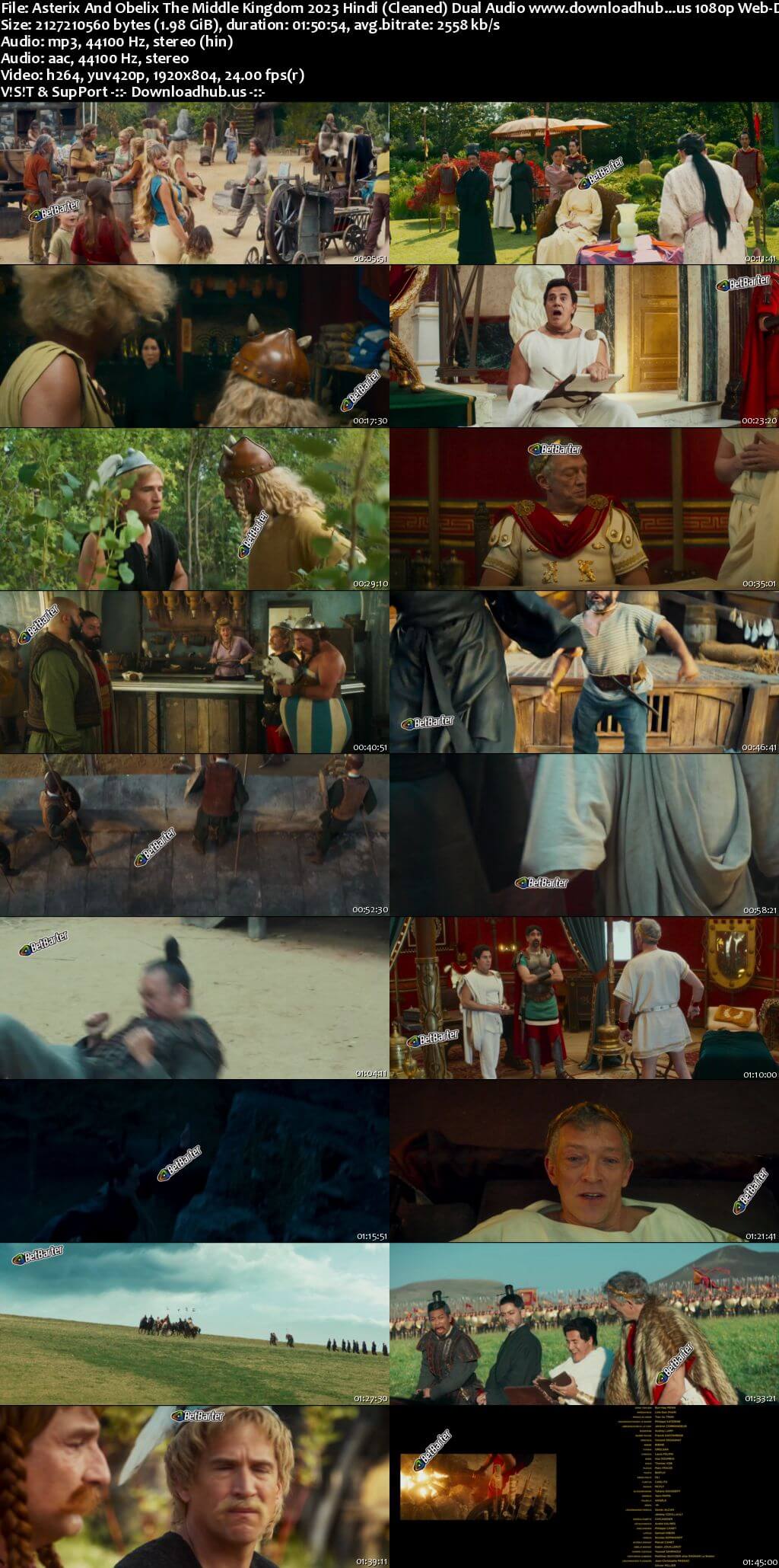 Asterix And Obelix The Middle Kingdom 2023 Hindi (Cleaned) Dual Audio 1080p 720p 480p Web-DL