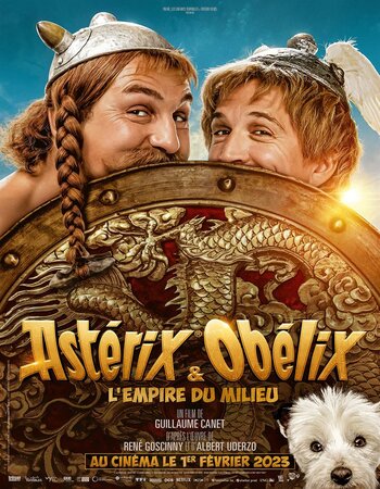 Asterix & Obelix The Middle Kingdom 2023 Hindi Dubbed (Clean) French Dual Audio 720p 480p Web-DL | Full Movie