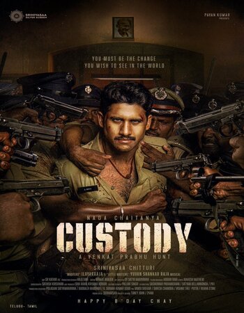 Custody 2023 Full Movie Hindi Studio Dubbed 1080p 720p 480p HDRip