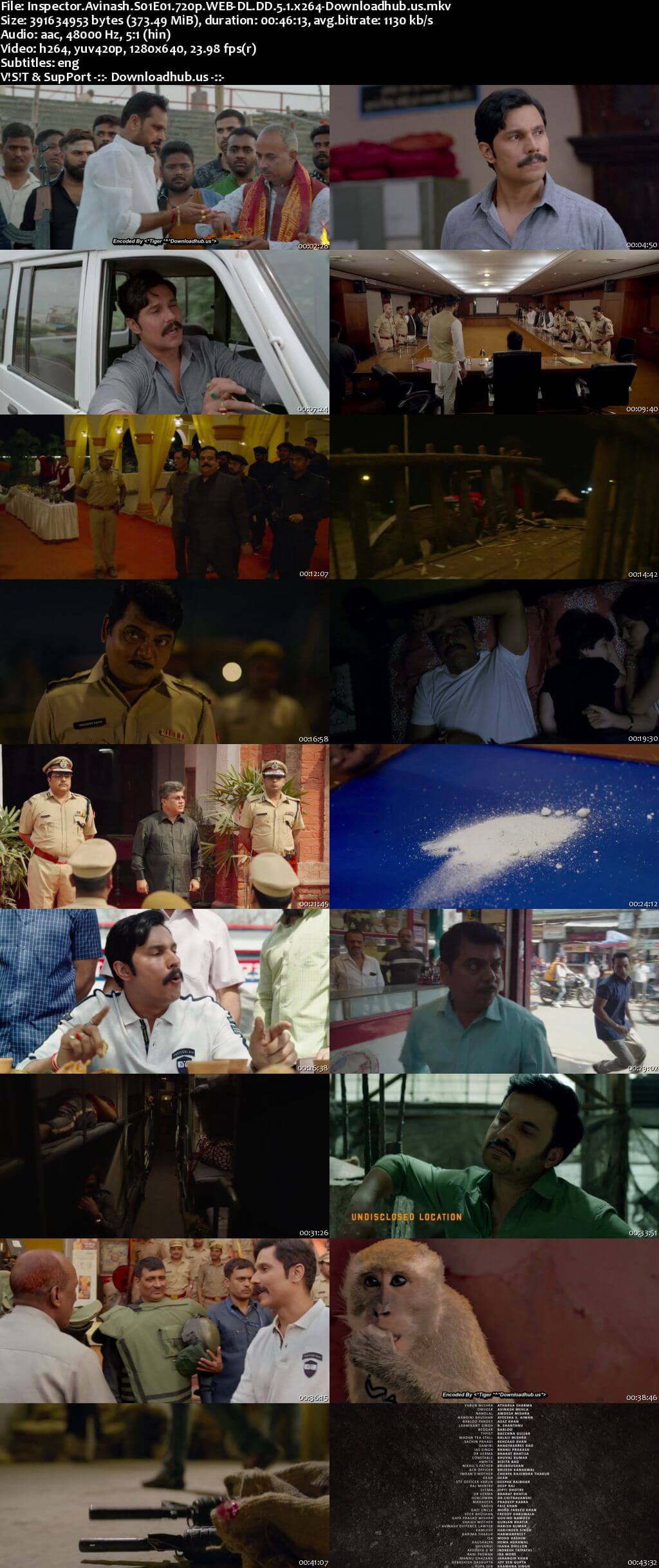 Inspector Avinash 2023 Hindi Season S01 Complete 480p 720p 1080p HDRip ESubs