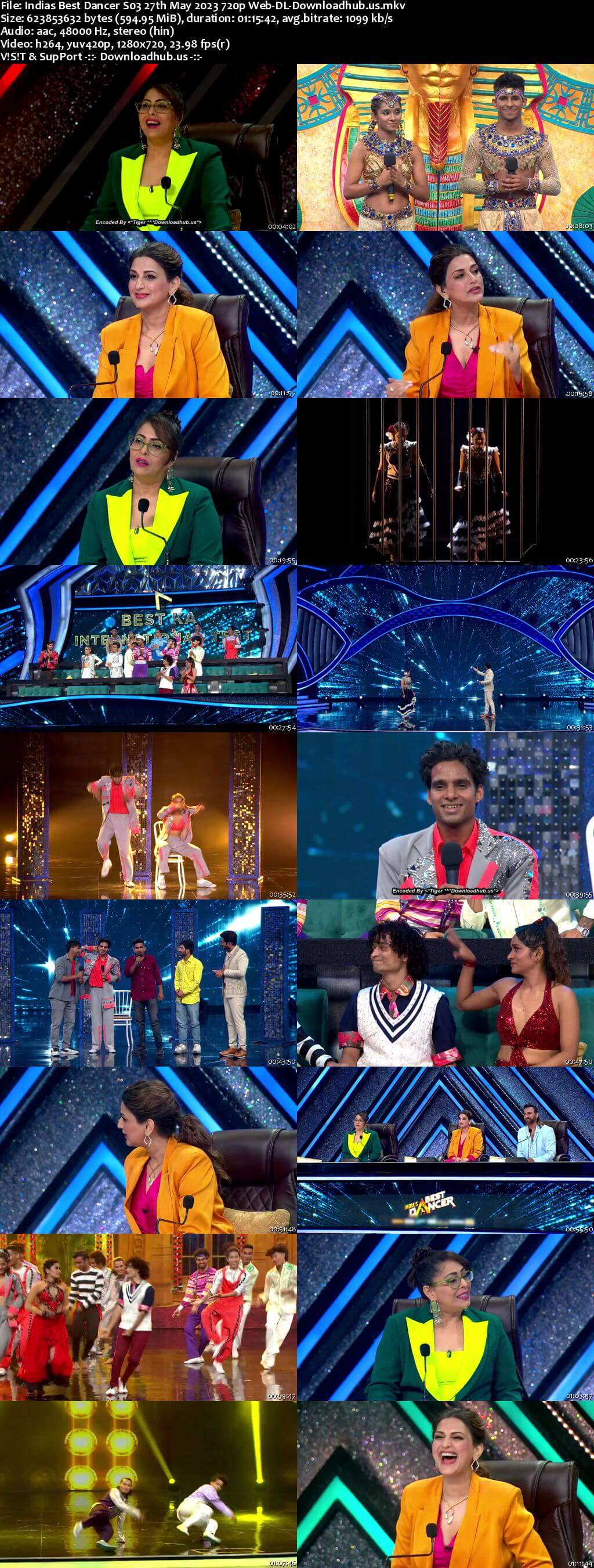 Indias Best Dancer S03 27 May 2023 Episode 15 Web-DL 720p 480p