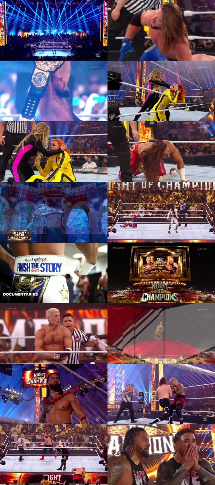 WWE Night of Champions 2023 720p 2.7GB PPV WEBRip 480p