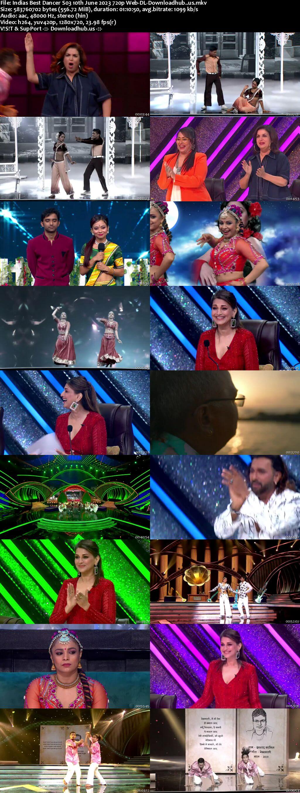 Indias Best Dancer S03 10 June 2023 Episode 19 Web-DL 720p 480p