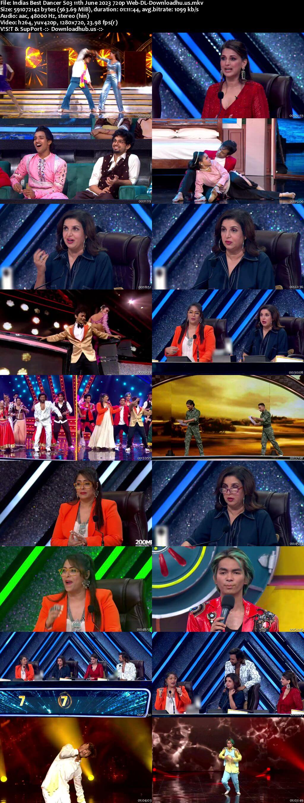 Indias Best Dancer S03 11 June 2023 Episode 20 Web-DL 720p 480p