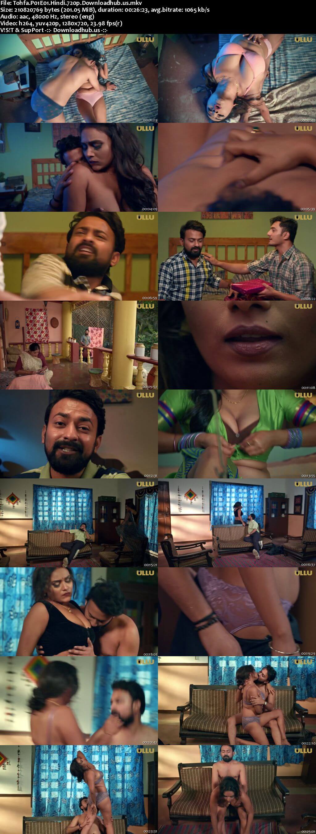 Tohfa 2023 Hindi Part 01 ULLU WEB Series 720p HDRip x264