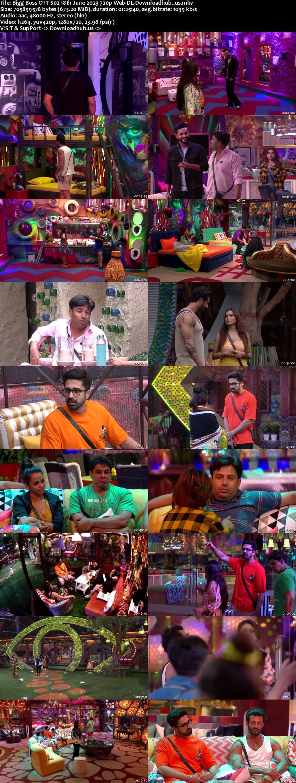 Bigg Boss OTT S02 18 June 2023 Episode 02 Web-DL 720p 480p