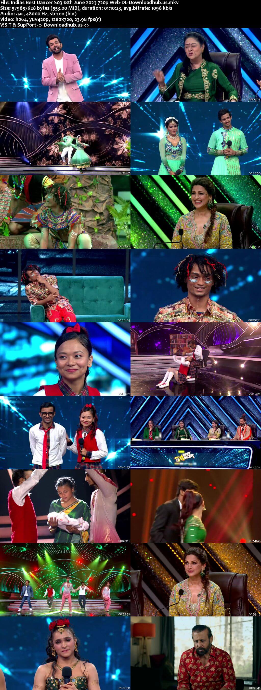 Indias Best Dancer S03 18 June 2023 Episode 22 Web-DL 720p 480p