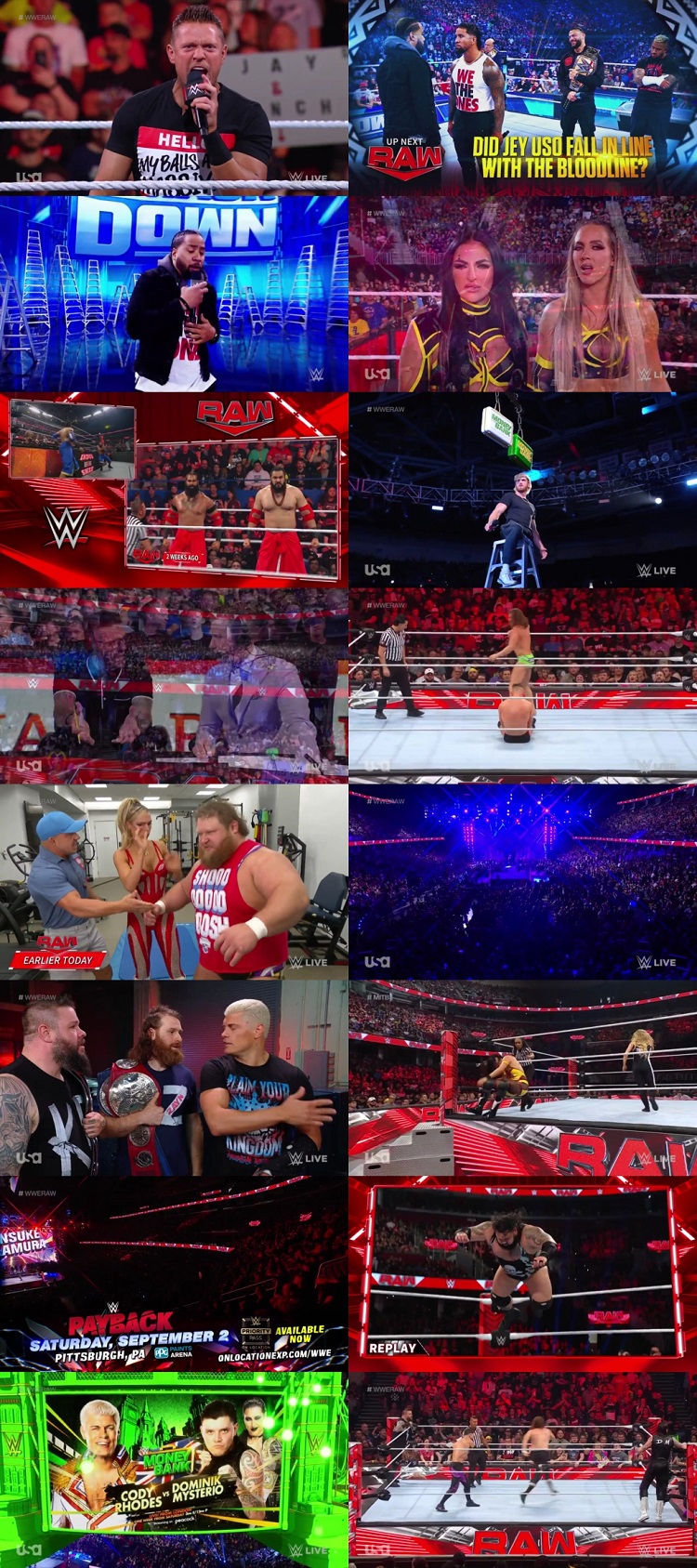 WWE Monday Night Raw 19th June 2023 720p 500MB WEBRip 480p