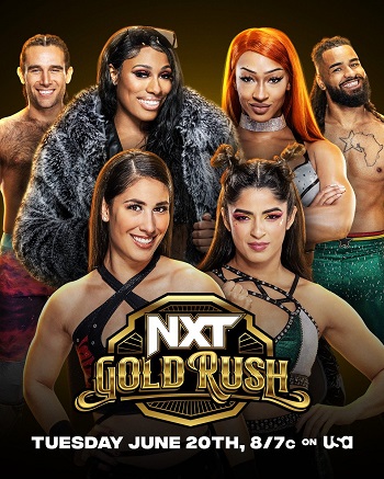 WWE NXT Gold Rush 27th June 2023 720p 1GB 400MB WEBRip 480p