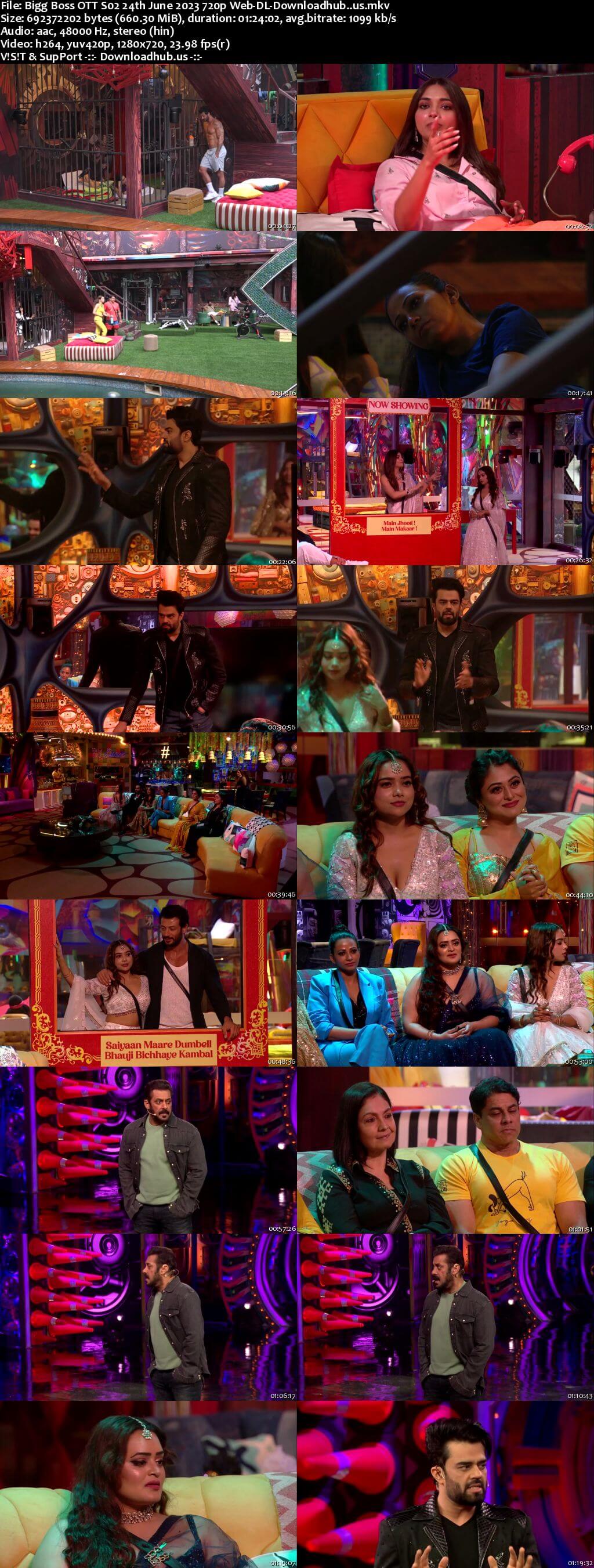 Bigg Boss OTT S02 24 June 2023 Episode 08 Web-DL 720p 480p