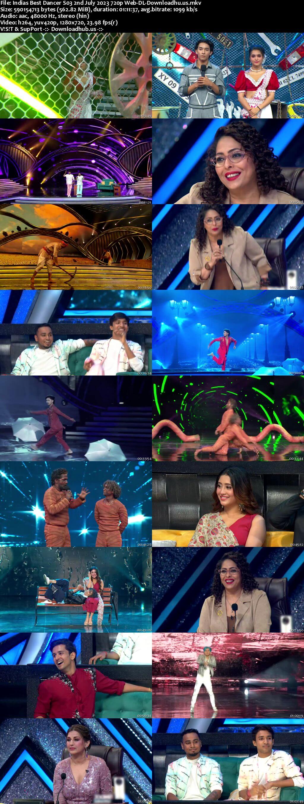 Indias Best Dancer S03 02 July 2023 Episode 26 Web-DL 720p 480p