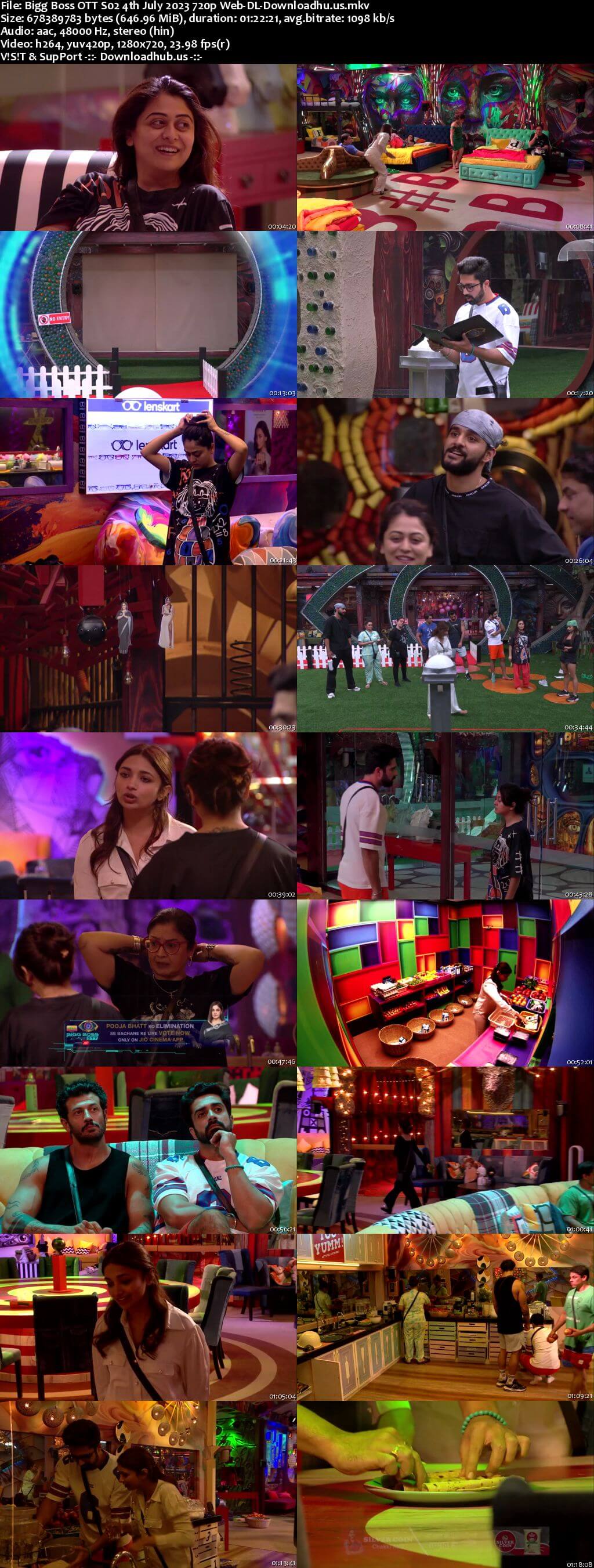 Bigg Boss OTT S02 04 July 2023 Episode 18 Web-DL 720p 480p