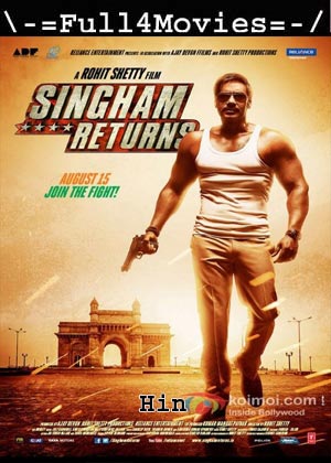 Singham Returns (2014) 1080p | 720p | 480p BluRay [HINDI (DD 2.0)]