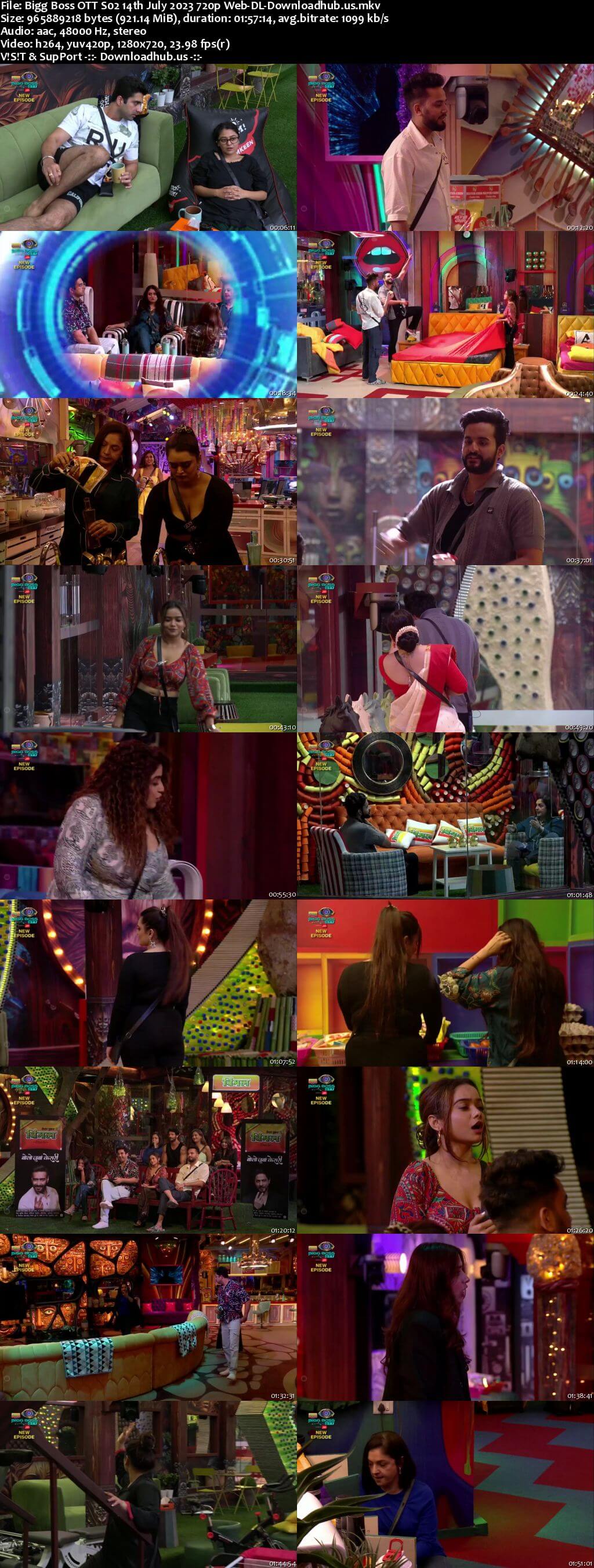 Bigg Boss OTT S02 14 July 2023 Episode 28 Web-DL 720p 480p