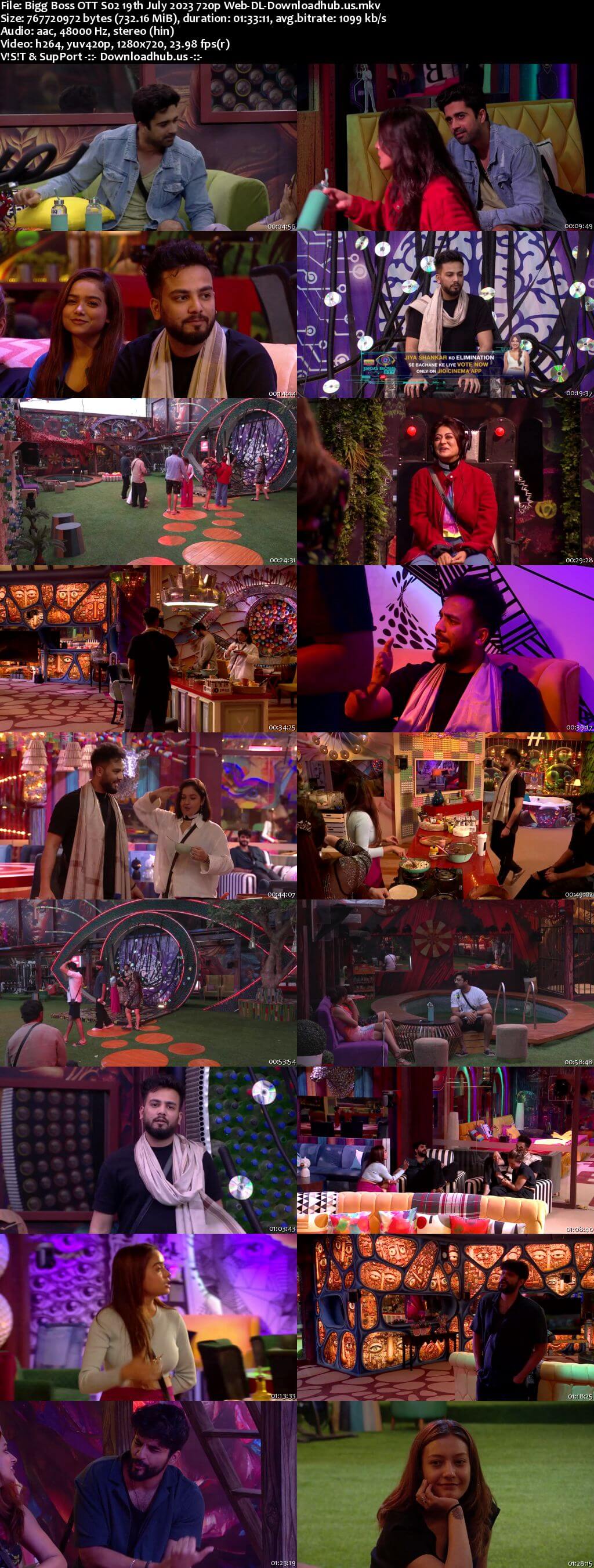 Bigg Boss OTT S02 19 July 2023 Episode 33 Web-DL 720p 480p