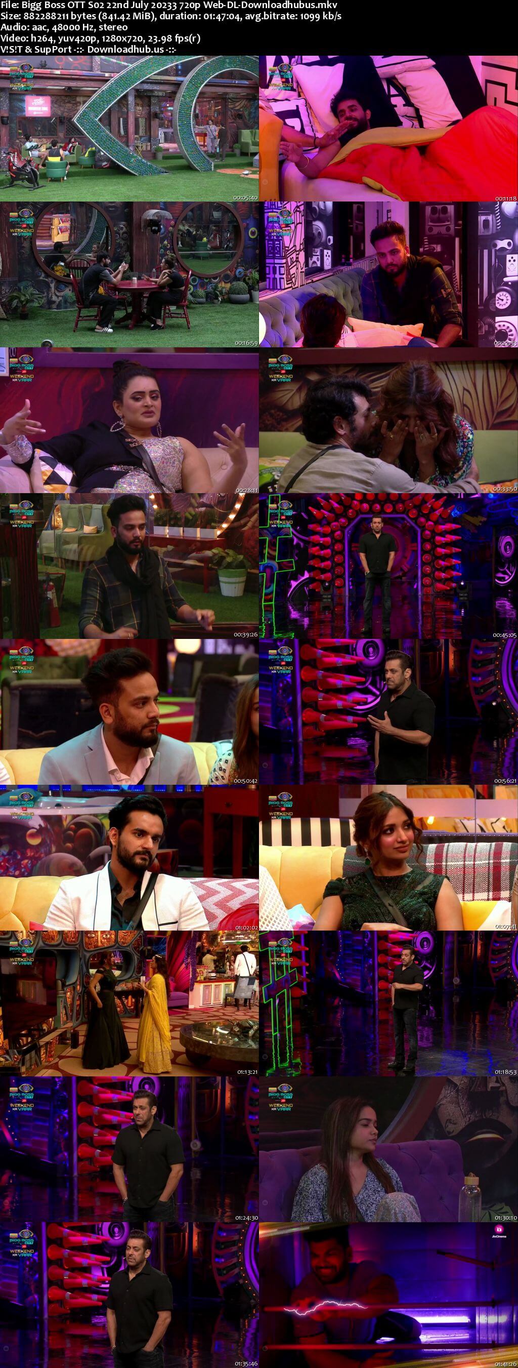 Bigg Boss OTT S02 22 July 2023 Episode 36 Web-DL 720p 480p