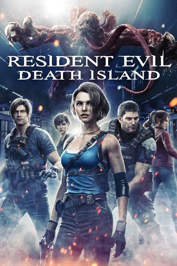 Resident Evil Death Island 2023 Hindi Dual Audio BRRip Full Movie Download