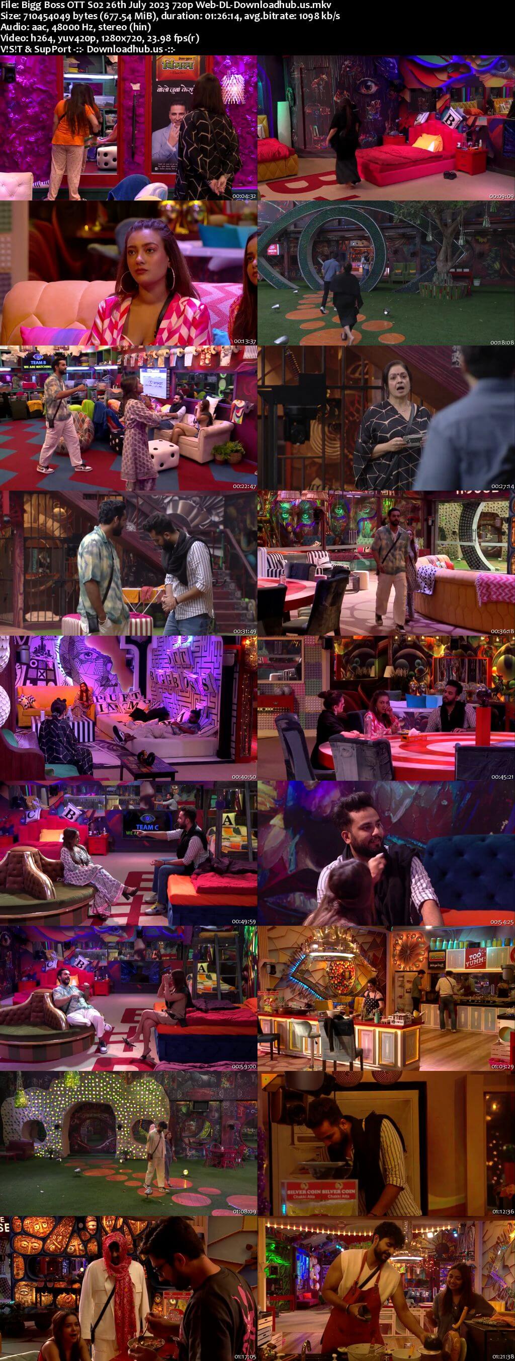 Bigg Boss OTT S02 26 July 2023 Episode 40 Web-DL 720p 480p