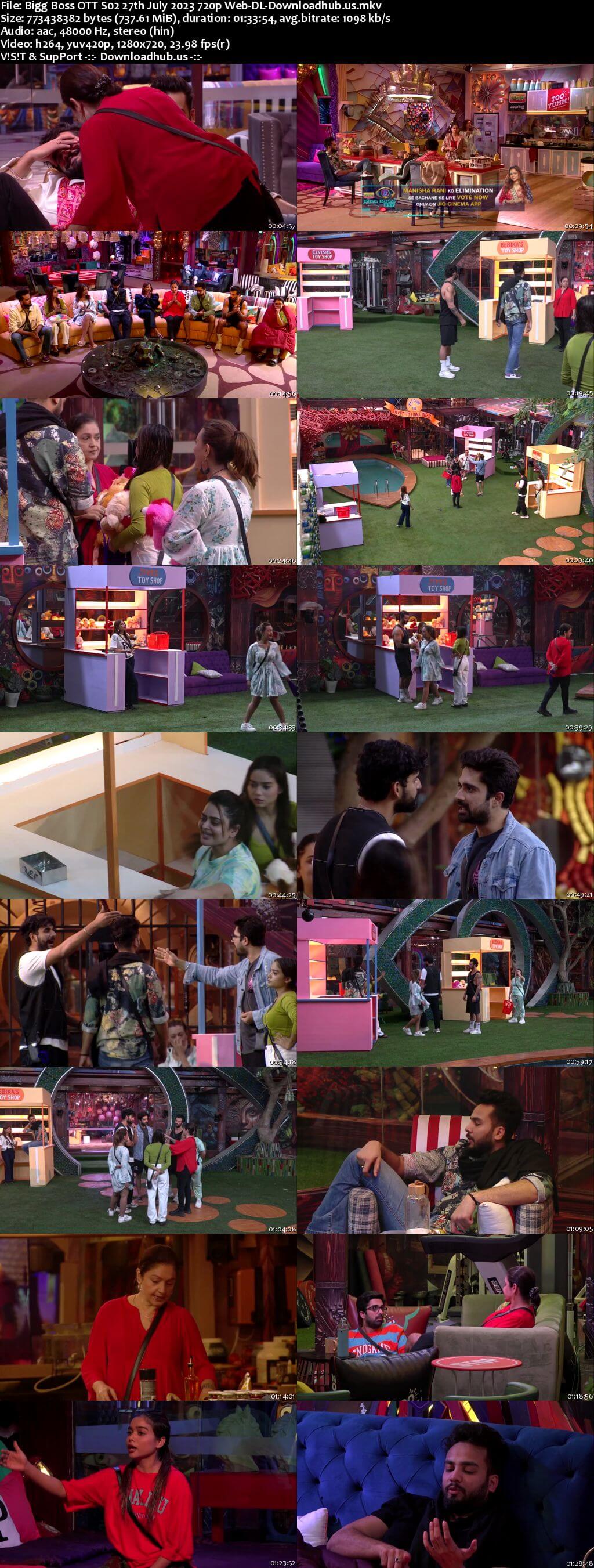 Bigg Boss OTT S02 27 July 2023 Episode 41 Web-DL 720p 480p