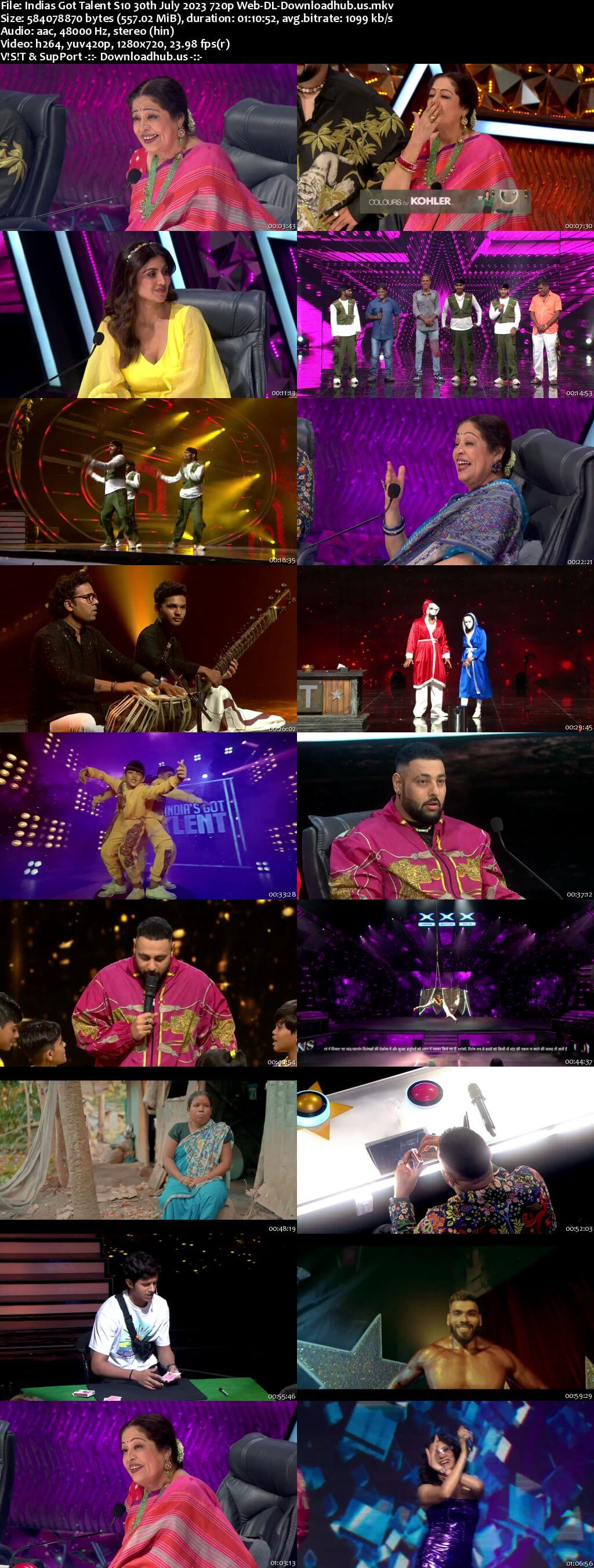 Indias Got Talent S10 30 July 2023 Episode 02 Web-DL 720p 480p