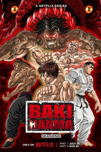 Baki Hanma 2023 S02 Complete Hindi Dual Audio 1080p 720p 480p Web-DL MSubs