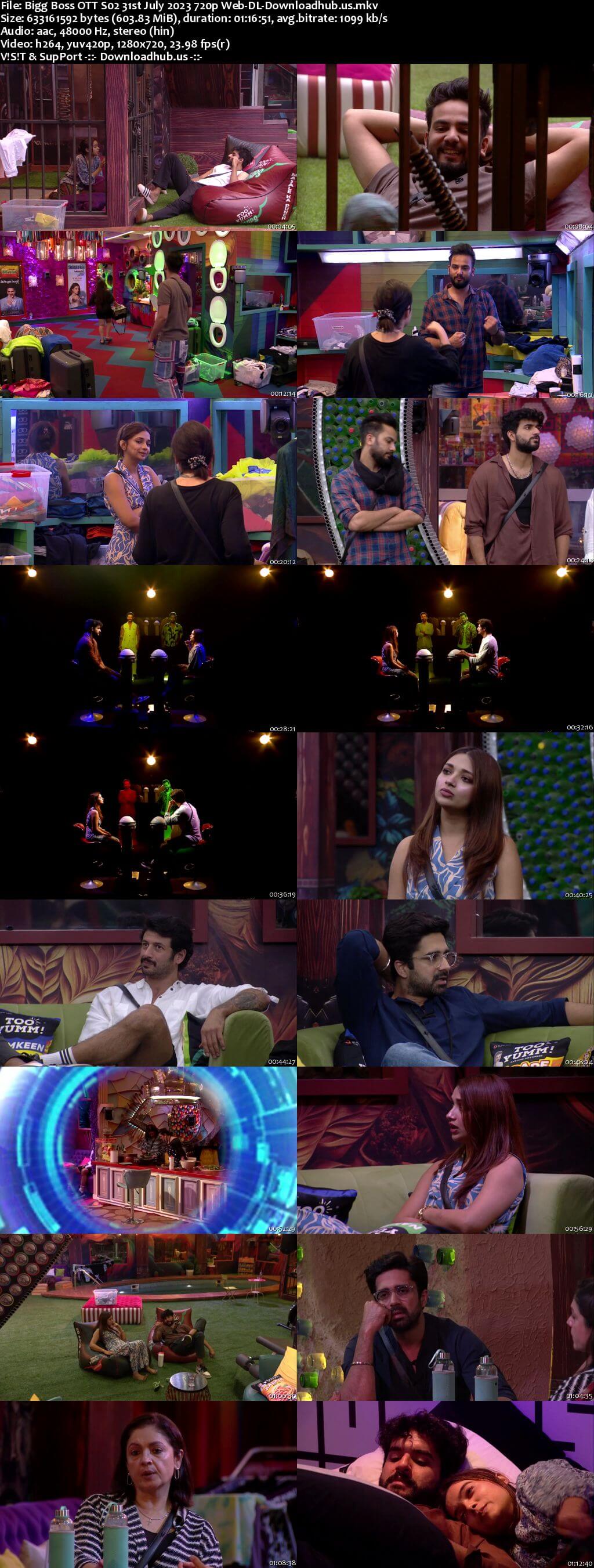 Bigg Boss OTT S02 31 July 2023 Episode 45 Web-DL 720p 480p