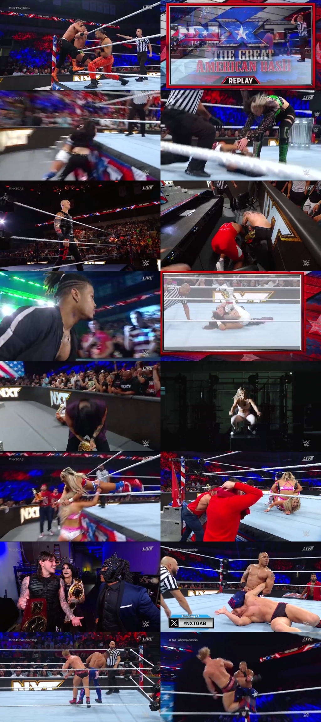 NXT The Great American Bash 30th July 2023 PPV 720p 850MB WEBRip 480p