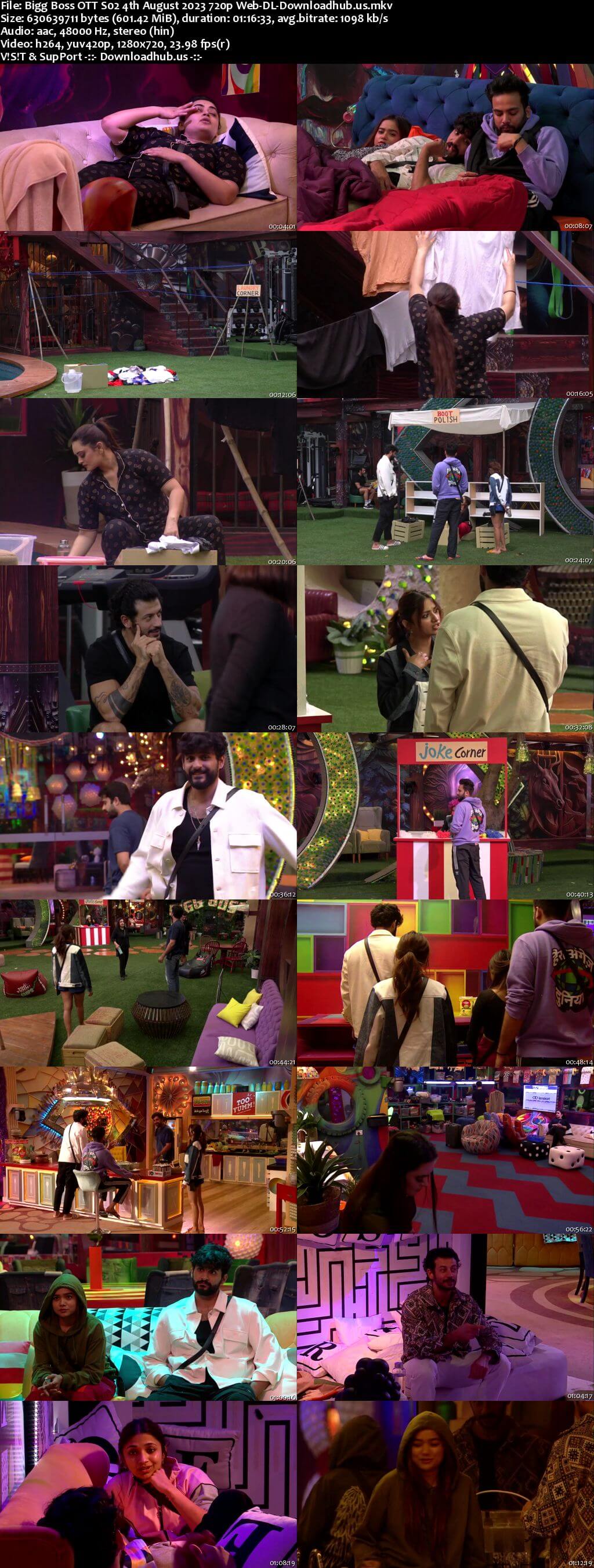 Bigg Boss OTT S02 4 August 2023 Episode 49 Web-DL 720p 480p