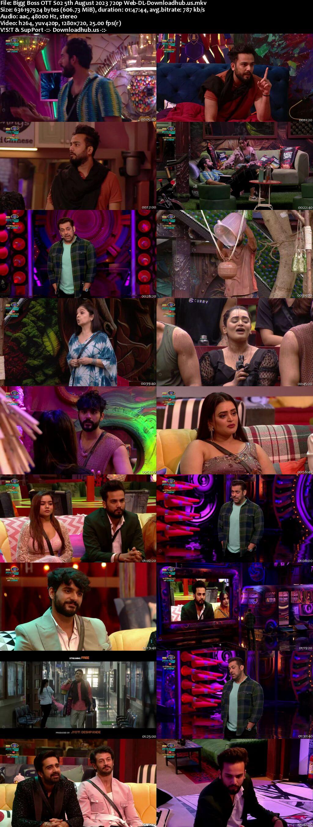 Bigg Boss OTT S02 5 August 2023 Episode 50 Web-DL 720p 480p