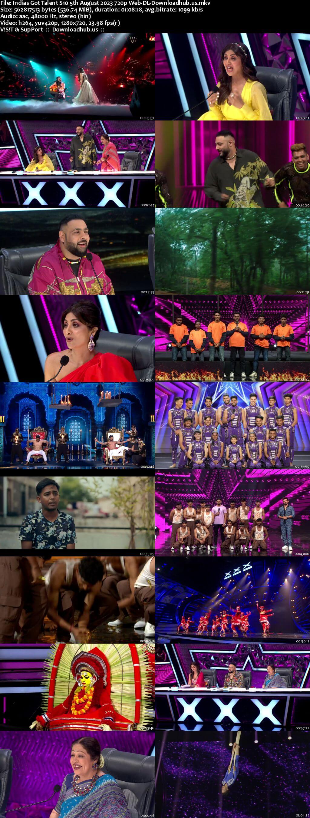 Indias Got Talent S10 5 August 2023 Episode 03 Web-DL 720p 480p