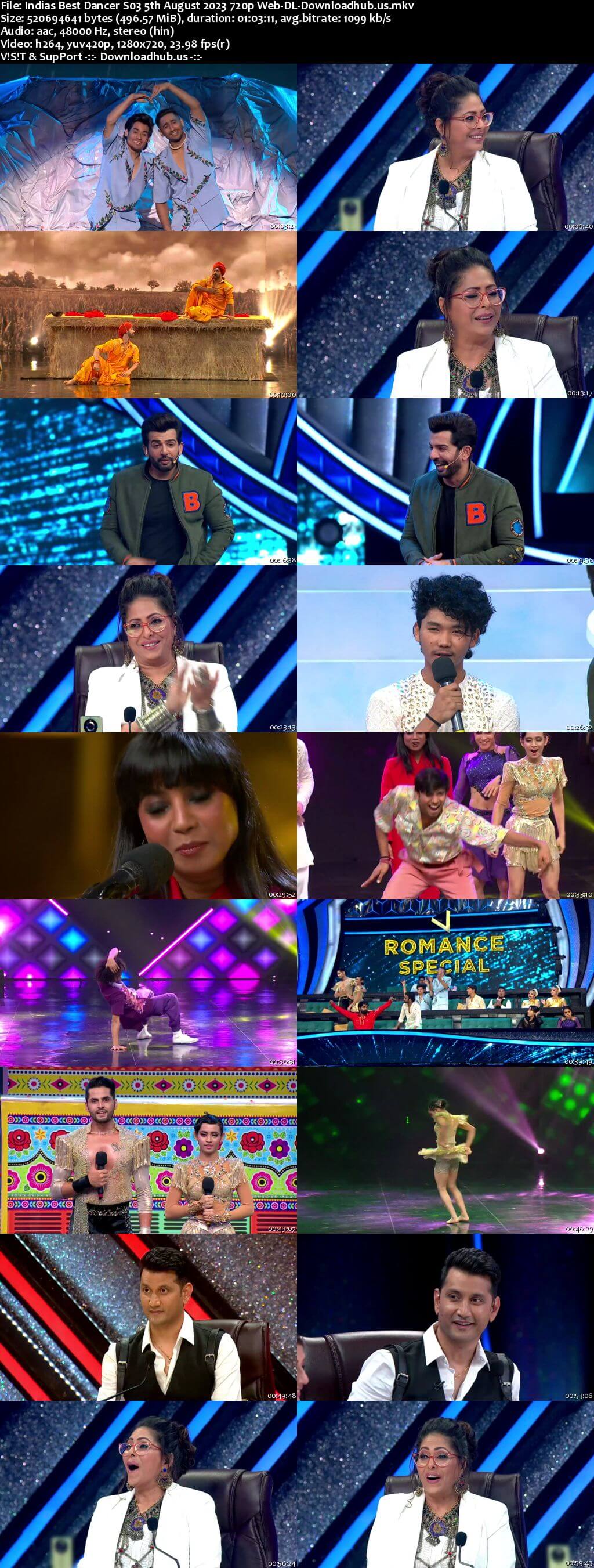 Indias Best Dancer S03 5 August 2023 Episode 35 Web-DL 720p 480p