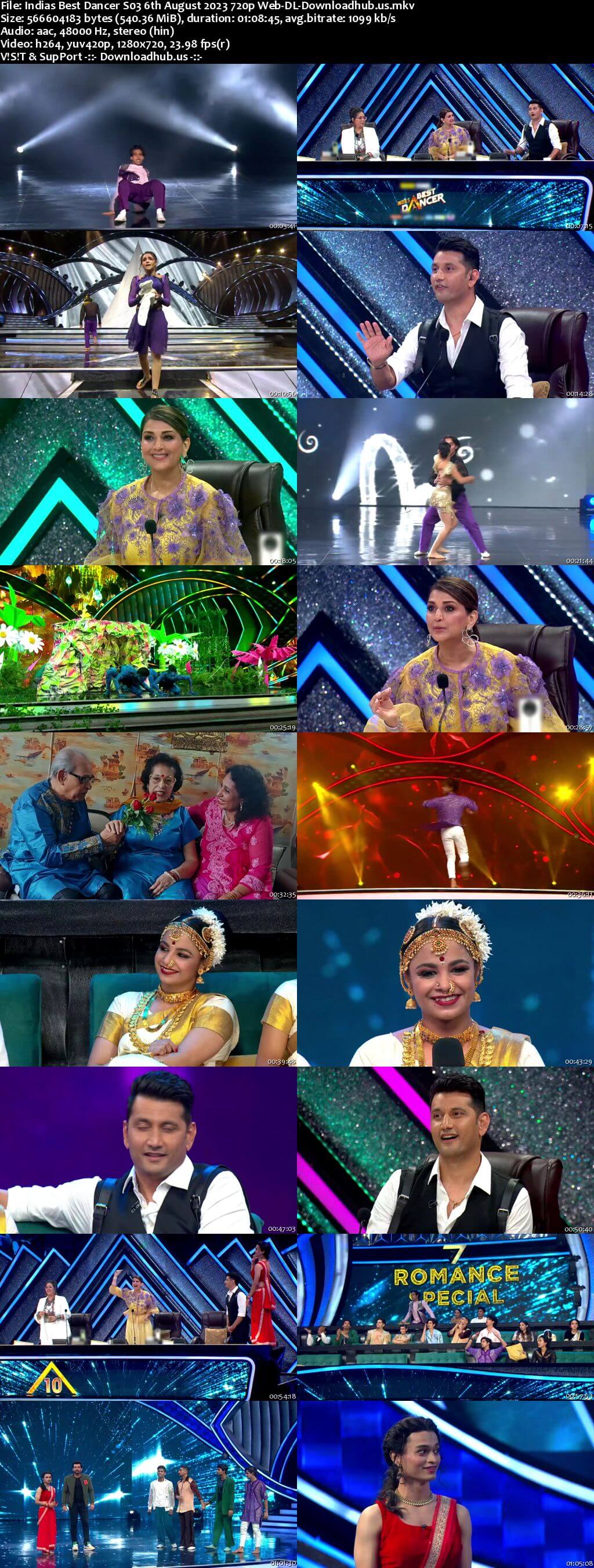 Indias Best Dancer S03 6 August 2023 Episode 36 Web-DL 720p 480p